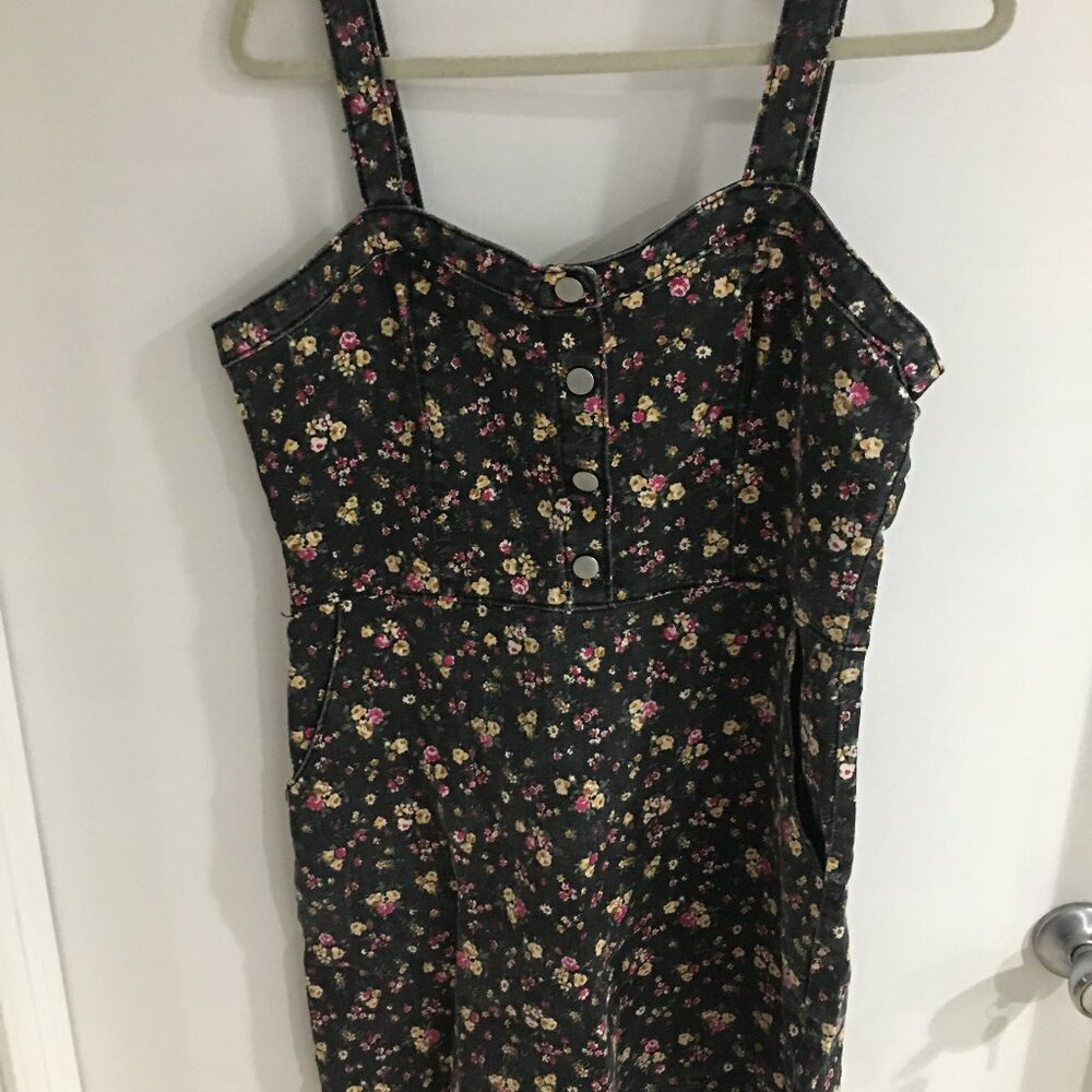 New! Spaghetti Strap Demin Dress
